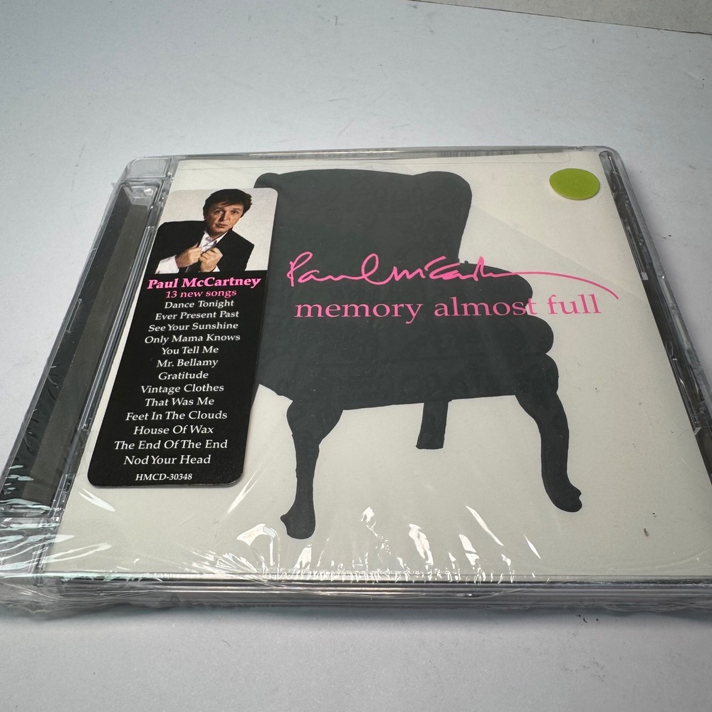 Paul McCartney "Memory Almost Full" CD Starbucks‎ Edition 13 Songs 2007 NEW Seal